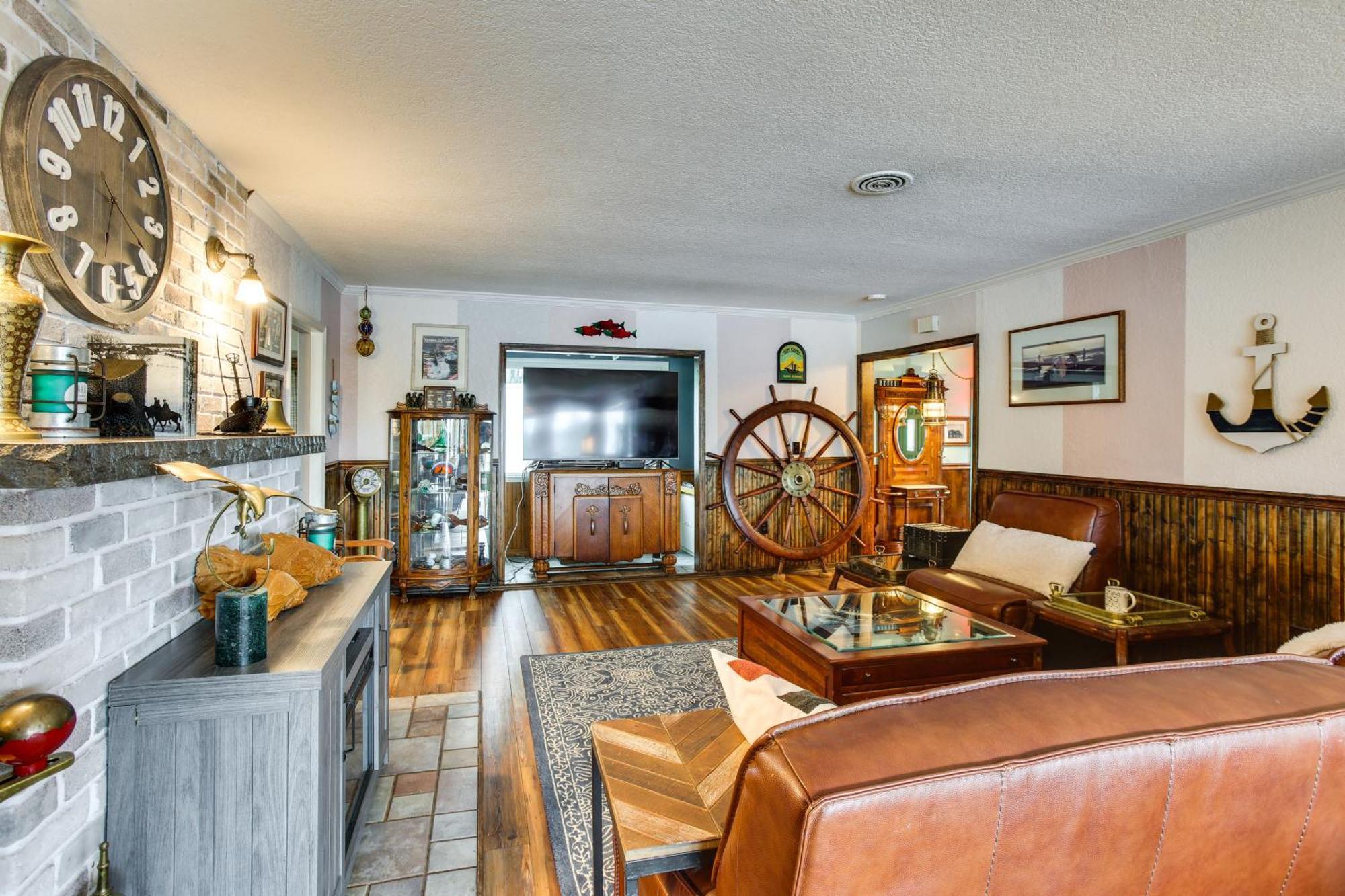 Tacoma Home On Steilacoom Lake With Dock! Ngoại thất bức ảnh