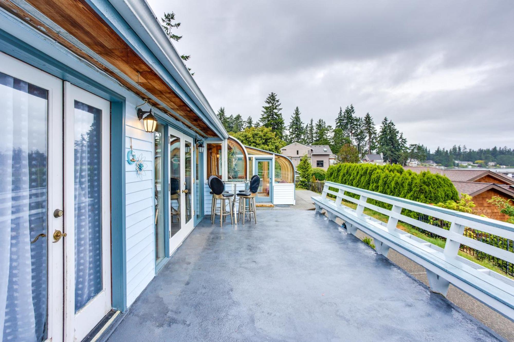 Tacoma Home On Steilacoom Lake With Dock! Ngoại thất bức ảnh